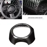 Carbon Fiber Steering Wheel Frame Trim For Mini Cooper R55 R56 R57 (for: Mini)
