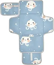 Reusable Changing pad Baby with Tissue Pocket Waterproof Changing pad for Baby for Moms, Dads