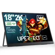 UPERFECT 18 Inch Portable Monitor 144Hz Gaming Monitor 2560x1600 Second Screen
