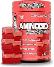 VMI Sports Aminogex Ultra BCAA, 30 Servings, Red Fruit Candy