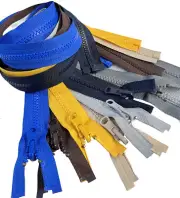 1pc YKK #5 37" - 48" VISLON Molded Plastic Reversible Separating Jacket Zipper