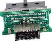 ELAYARD USB Adapter to Pin Expansion Card for USB Front Panel Connection Stable High Performance Easy Installation Compatible with USB Devices