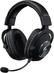 Logitech G PRO X Gaming Headset (2nd Generation) with Blue VO!CE, DTS Headphone:X 7.1 and 50 mm PRO-G Drivers (for PC, PS4, Switch, Xbox One, VR) - Black