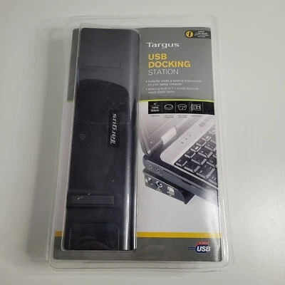 Targus ACP45US1 USB Standard Laptop Docking Station With Digital Audio ‎