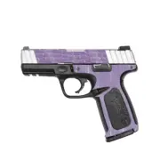 MightySkins Glossy Glitter Skin Compatible with Smith & Wesson SD VE Series -...