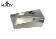 2.5 mm Flat Aluminium Tool Box Tapered 4WD 4x4 Under Tray Toolbox 850x210x400mm