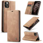 CaseMe iPhone 11 Pro Max Classic Folio Case Cover Apple ProMax Skin [Brown]