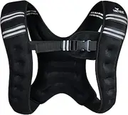 Weighted Vest Weight Vest for Men Women Kids 5/10/16 Lbs Weights, Body Weight Vests Adjustable for Running, Gym Workout, Jogging, Body Fitness