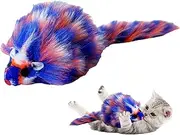 Mice Toys for Cats,Interactive Chew Toy for Cats - Plush Pet Playing Device for Stress Relief, Squeaky Kitten Training Chewing Tools