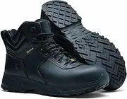 [Shoes for Crews] Guard Mid Safety Shoes CE Certified S3 HRO WR SRC Unisex Work Boots with Non-Slip Outsole Water-Repellent Safe Work Shoes for Men and Women