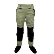 3Layer Breathable Waterproof Fly Fishing Waist Waders Durable Stockingfoot Pants