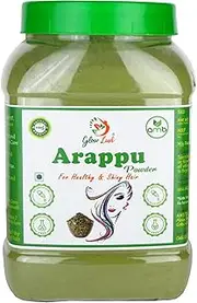 glow Lush 100% Natural Arappu Powder for Herbal Hair Wash (500g), All, 1 Count