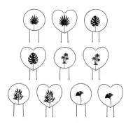 Plant Support Trellis for Rose, Tomato, Fruit and Vegetable Vine