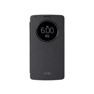 LG G3 D855 原廠視窗感應式皮套 黑色 (台灣公司貨)單色