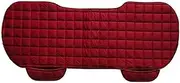 Car Seat Cover Front Rear Flocking Cloth Cushion Non Fit Mat Protector Pad Auto Truck Slide Keep U7R1 Warm Suv Universal Winter