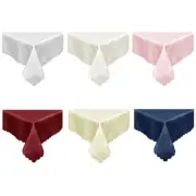 Stain Resistant Jacquard Table Cloth Safari