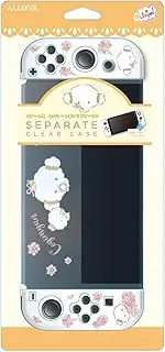 ALG-NSUQCGSC for Switch Organic EL Game Separated Clear Case #Unipo Sanrio Characters Kogimyun, 11.0 x 5.1 x 1.2 inches (28 x 13 x 3 cm), Can be Charged with The case with The case Installed, High
