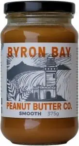 Byron Bay Peanut Butter Smooth Salted G/F 375g