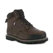 IRON AGE Dozer Men's 6" Work Boot Internal Met Guard 8 M IA0163