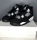 Nike Air Jordan 4 Retro White Thunder 2024 Ⅳ AJ4 Mid Men's Size 10 FQ8138-001