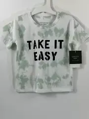 NWT Girl Boy 18 Month Grayson Mini Tie Dye T-Shirt Top Casual Take it Easy