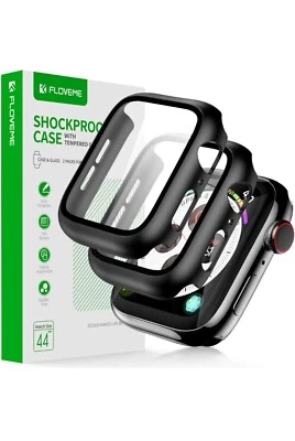 FLOVEME Case Compatible With Apple Watch 44mm Series 4,5,6SE