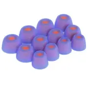 12 x Silicone EarBuds Ear Tips For JBL Tune 230NC, Live Pro+ Earphones in Blue