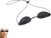 UV Protective Glasses, Solarium Glasses, Solarium Safety Glasses, UV Glasses, Infrared Safety Glasses, Red Light Lamp, Sunbed Glasses, Glasses for Red Light Lamp, Adjustable Band, Eye Protection for