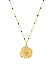 Argento Vivo North Star Pendant Necklace in 18K Gold-Plated Sterling Silver, 16-18