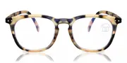 IZIPIZI SCREC69 Light Tortoise Men's Glasses Tortoiseshell Size +1.00 - Private Health Rebate - Blue Light Block Available