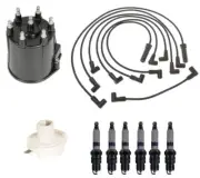 ACDelco Ignition Kit Distributor Rotor Cap Wire Spark Plugs for GMC Sonoma V6