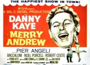 Merry Andrew poster Danny Kaye 1958 Old Film Movie Photo