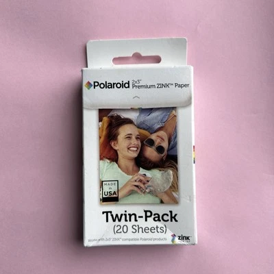 Polaroid Camera 20 Pack Premium Magic Zink Photo Paper Mobile Printer Zip Snap