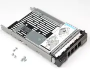 3.5" Hard Drive Tray Caddy w/2.5" Adapter For Dell Gen13 PowerEdge R330+8 Srews