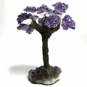 Large Amethyst Crystal Tree of Life Gemstone Tree With Amethyst Crystal Base