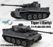 WWII Tiger I 2/s Pz.Abt. 503 Germany 1943 1/72 finished tank model Dragon