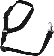 Dog Seatbelt Nylon Black Adjustable Professional CAR Safety Harness PET Supplies for All Big and Small Dogs