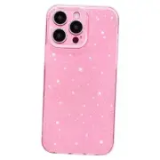 Case for iPhone 15 Pro Case Glitter For iPhone 15 Pro - 6.1 inch Bright Pink