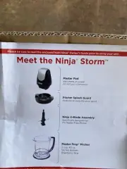 Ninja Storm Food Processer Blender