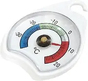 Kichvoe Refrigerator Freezer Therm-ometer Fridge Refrigeration Temperature Gauge Fridge Freezer Alarm Internal Temperature Gauge for Kitchen Refrigerator
