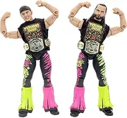 All Elite Wrestling AEW UNRIVALED 2 Pack - The Young Bucks - 6-Inch Matt Jackson and Nick Jackson Figures with Accessories (AEW0197)