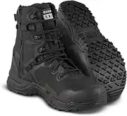 [Original S.W.A.T.] Original SWAT Alpha Fury 8" Side Zip Tactical Boot - High Performance Light Weight Duty Shoes - Airport Friendly