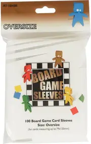 Dragon Shield Board Game Sleeves (Clear) Oversize