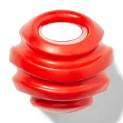 Mix Or Match 12 Floating TPR Ball wHandle Dog Toy Red
