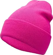 [SoCute] Unisex Knit Soft Warm Cuffed Beanie Hat Winter Camo Hats for Men Women