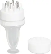 3ml Hair Liquid Applicator Comb with Scalp Massager Leakproof Alloy Roll Ball Scale for Essential Oil Growth and Treatment