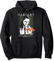 [Marvel] Loki Variant Distortion TVA Poster For All Time Pullover Hoodie