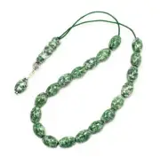 Worry Beads Greek Komboloi~ DENDRITIC AGATE-TREE AGATE & Sterling Silver