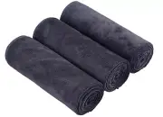 GYM TOWELS 3Pack - Microfibre Towels for Gym, Sport and Physical Activities