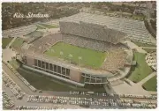 Harder to Find Rice University Owls Football Stadium Deckled Edge Postcard